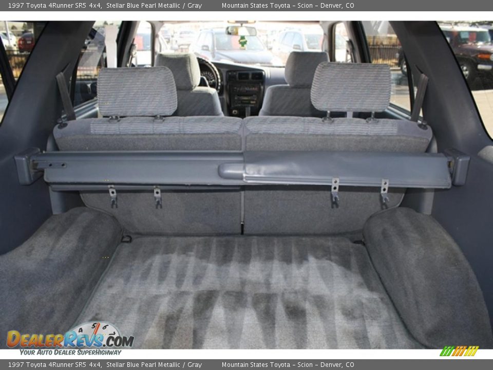 1997 Toyota 4Runner SR5 4x4 Stellar Blue Pearl Metallic / Gray Photo #25