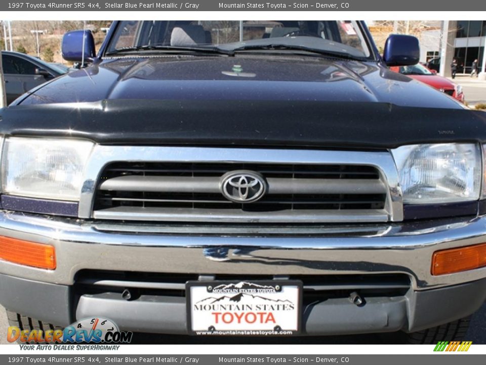 1997 Toyota 4Runner SR5 4x4 Stellar Blue Pearl Metallic / Gray Photo #29