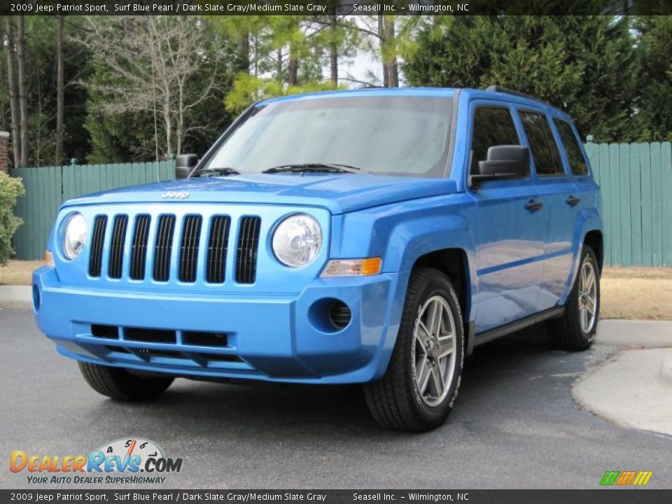 Surf Blue Pearl 2009 Jeep Patriot Sport Photo #2