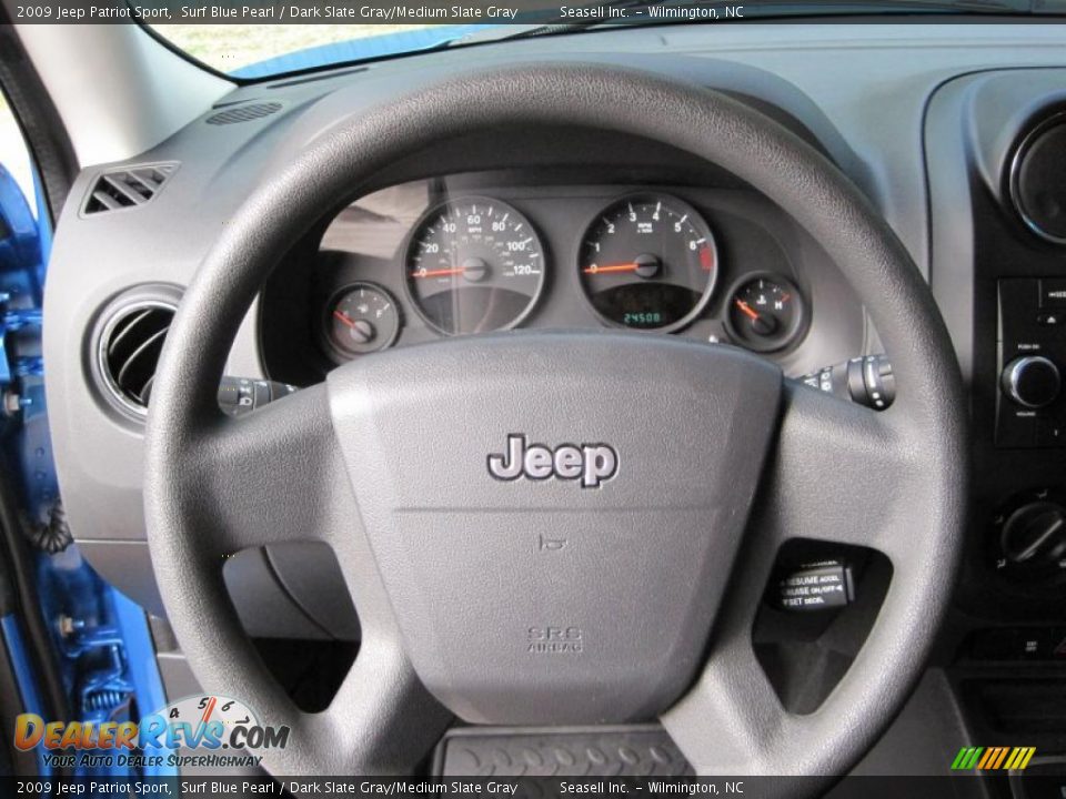 2009 Jeep Patriot Sport Steering Wheel Photo #5