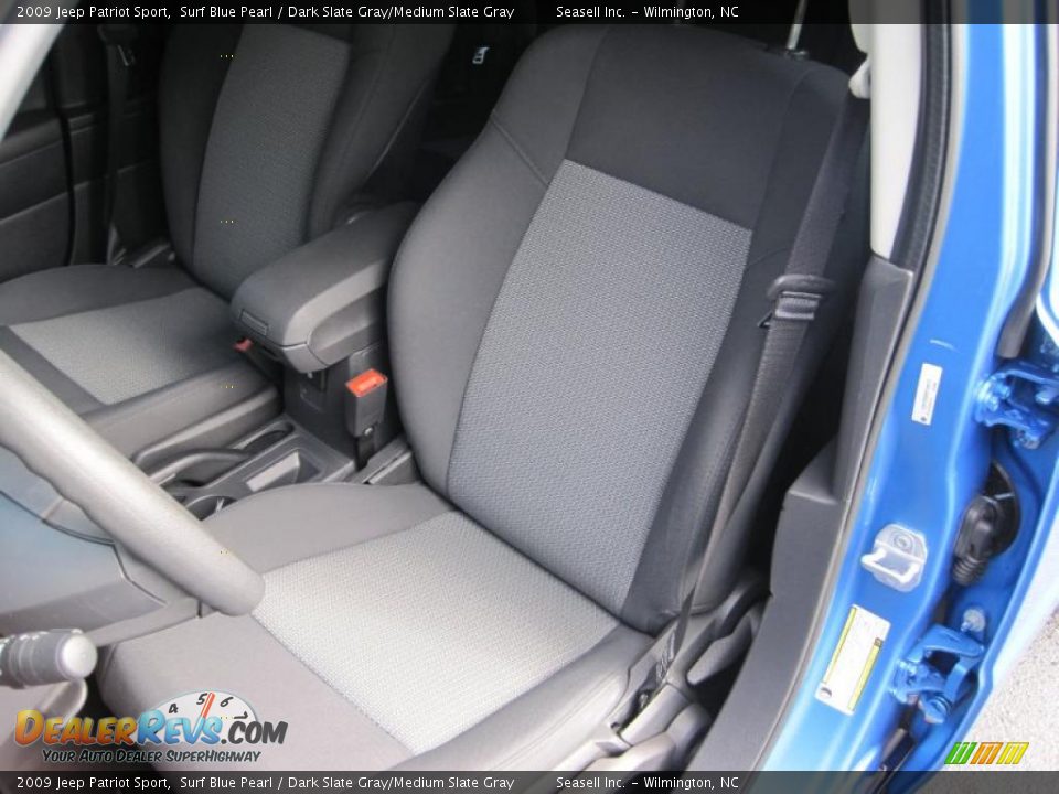 2009 Jeep Patriot Sport Surf Blue Pearl / Dark Slate Gray/Medium Slate Gray Photo #6