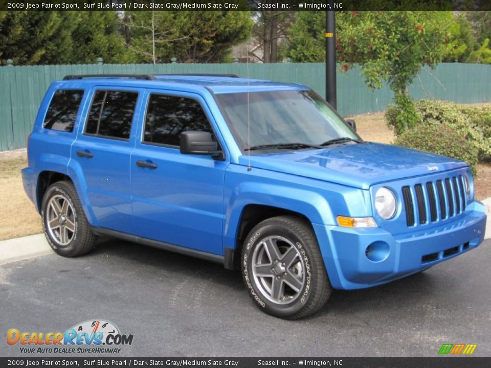 Surf Blue Pearl 2009 Jeep Patriot Sport Photo #11