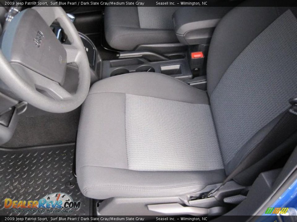 Dark Slate Gray/Medium Slate Gray Interior - 2009 Jeep Patriot Sport Photo #21