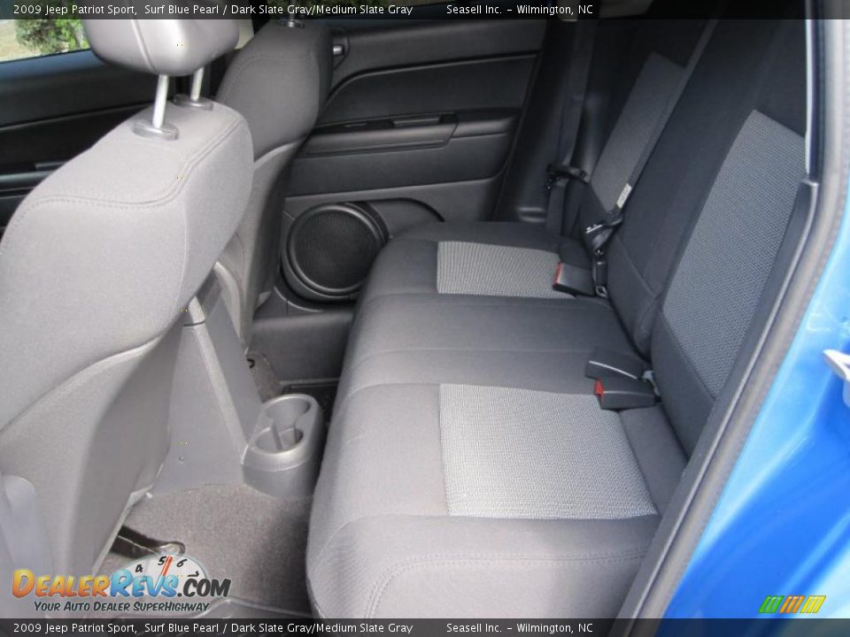 Dark Slate Gray/Medium Slate Gray Interior - 2009 Jeep Patriot Sport Photo #23