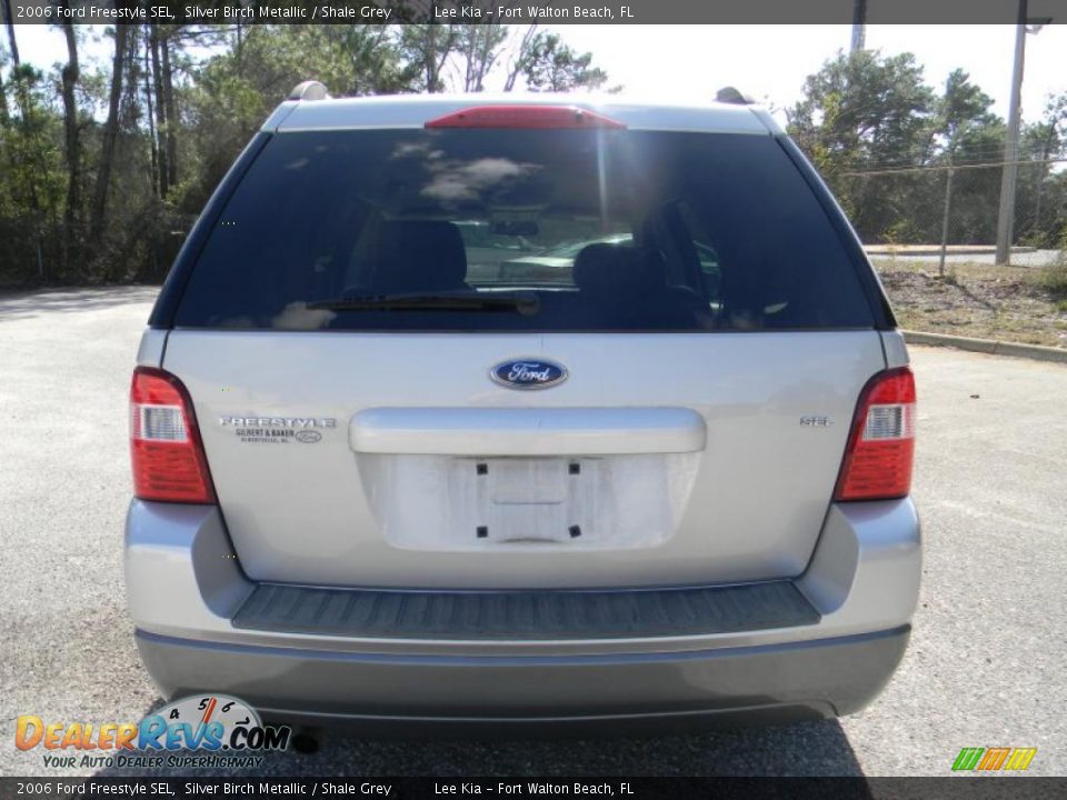 2006 Ford Freestyle SEL Silver Birch Metallic / Shale Grey Photo #4