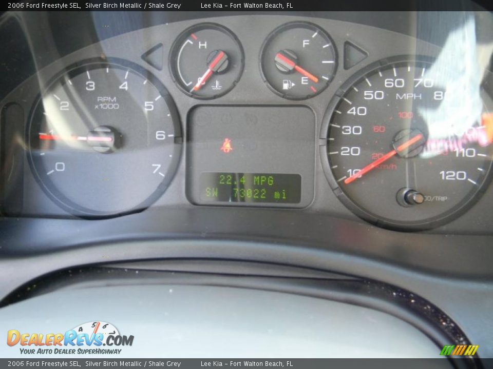 2006 Ford Freestyle SEL Silver Birch Metallic / Shale Grey Photo #26