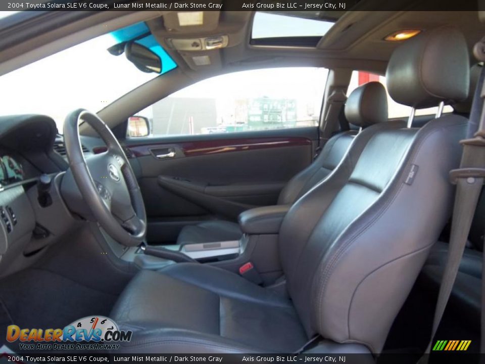 2004 Toyota Solara SLE V6 Coupe Lunar Mist Metallic / Dark Stone Gray Photo #10