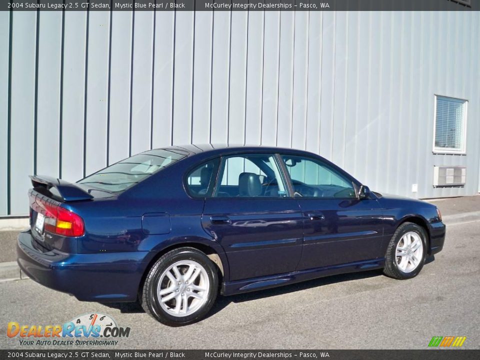 2004 Subaru Legacy 2.5 GT Sedan Mystic Blue Pearl / Black Photo #3