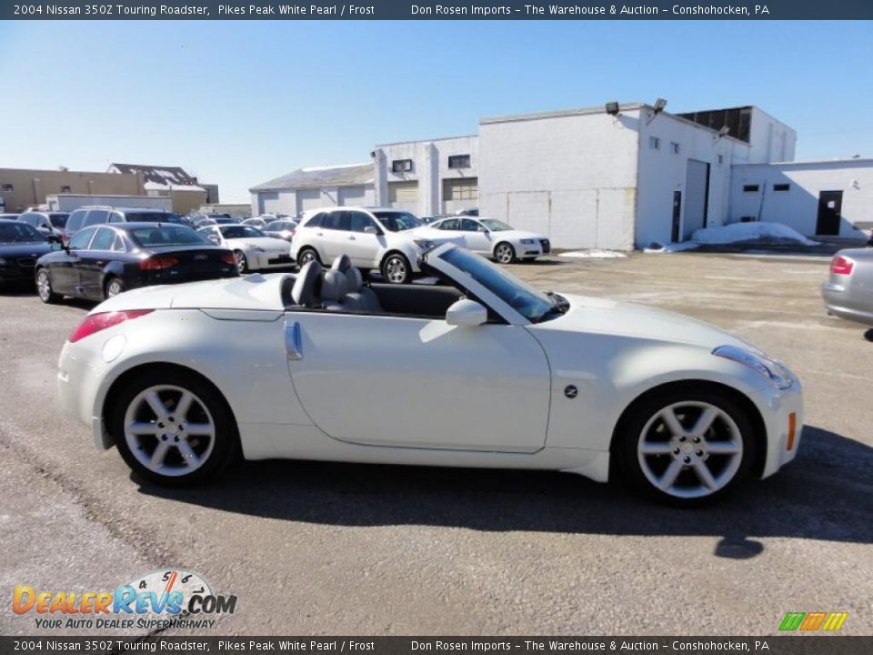 350Z convertible nissan roadster white #1