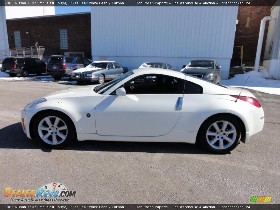 Nissan 350z pearl white #7