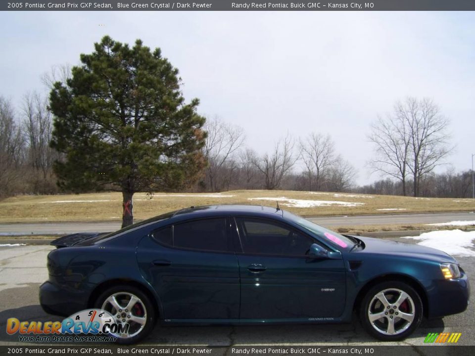 2005 Pontiac Grand Prix GXP Sedan Blue Green Crystal / Dark Pewter Photo #1