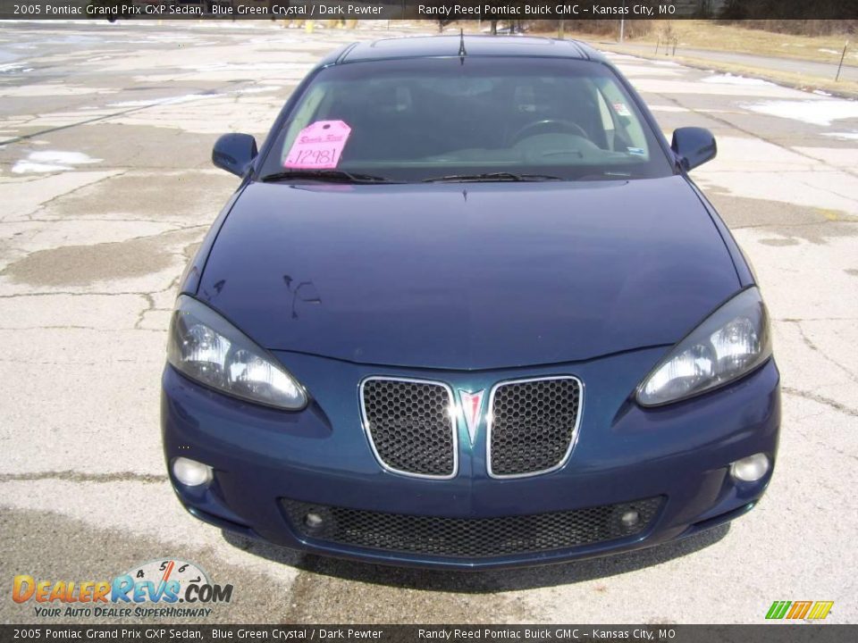 2005 Pontiac Grand Prix GXP Sedan Blue Green Crystal / Dark Pewter Photo #3