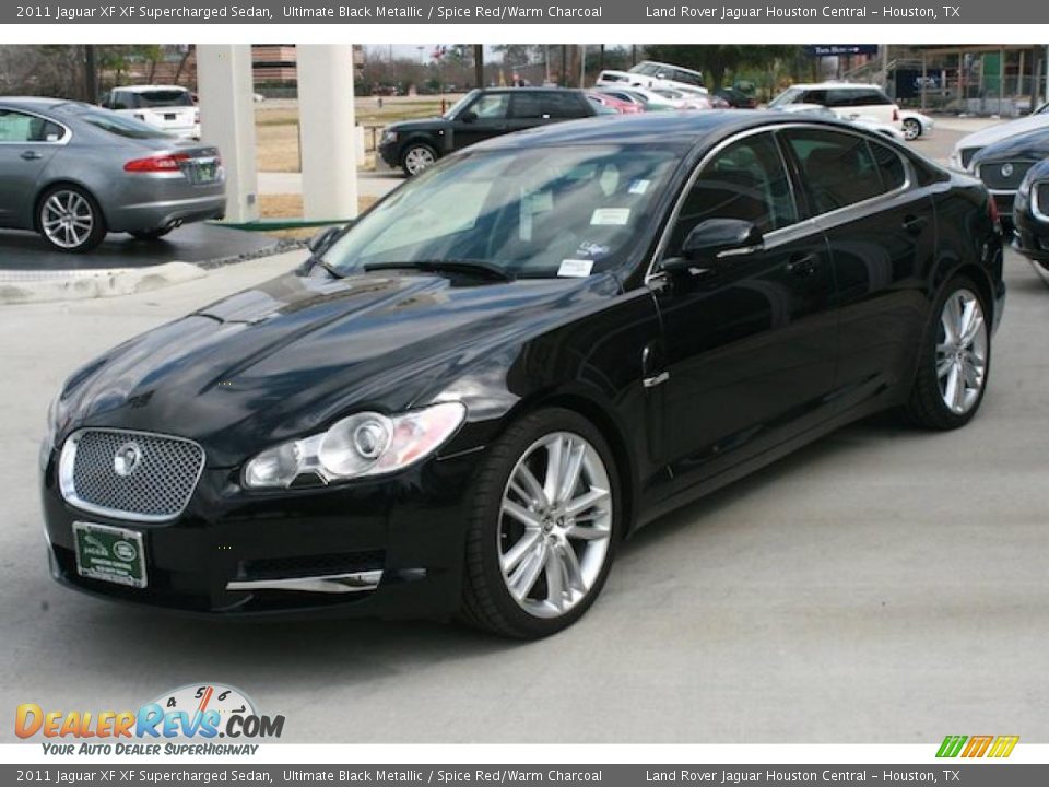 Front 3/4 View of 2011 Jaguar XF XF Supercharged Sedan Photo #2