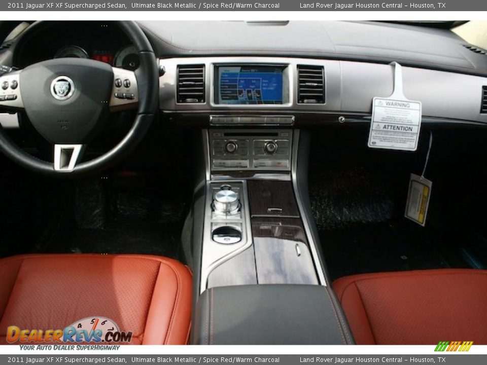 Dashboard of 2011 Jaguar XF XF Supercharged Sedan Photo #5