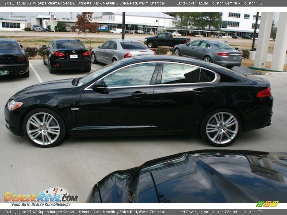 Ultimate Black Metallic 2011 Jaguar XF XF Supercharged Sedan Photo #7