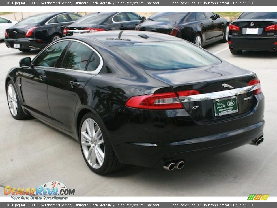 Ultimate Black Metallic 2011 Jaguar XF XF Supercharged Sedan Photo #8