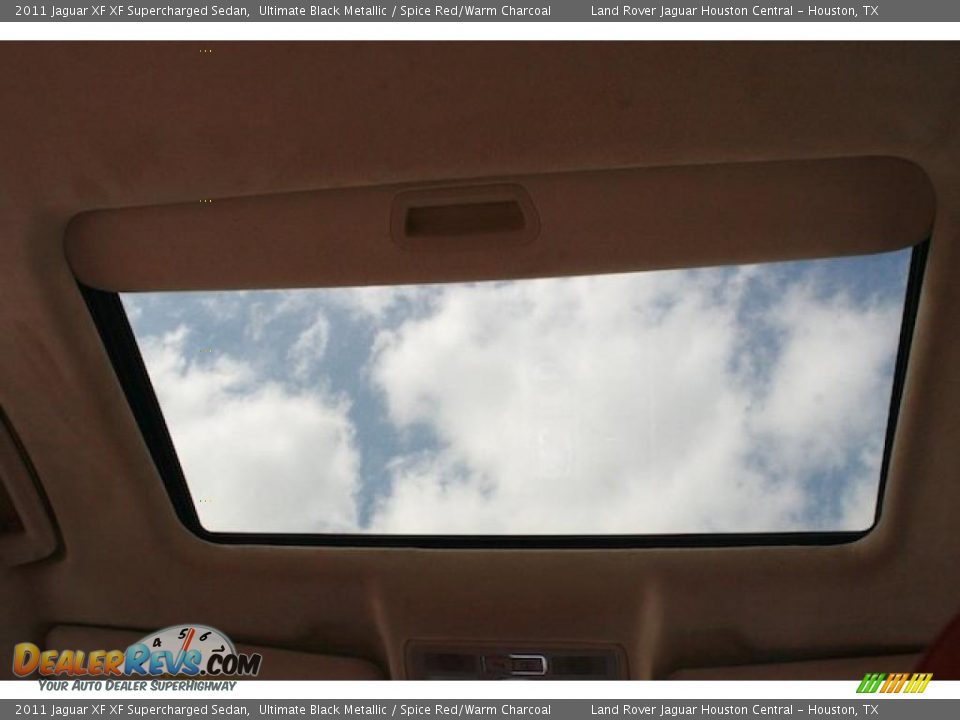 Sunroof of 2011 Jaguar XF XF Supercharged Sedan Photo #16