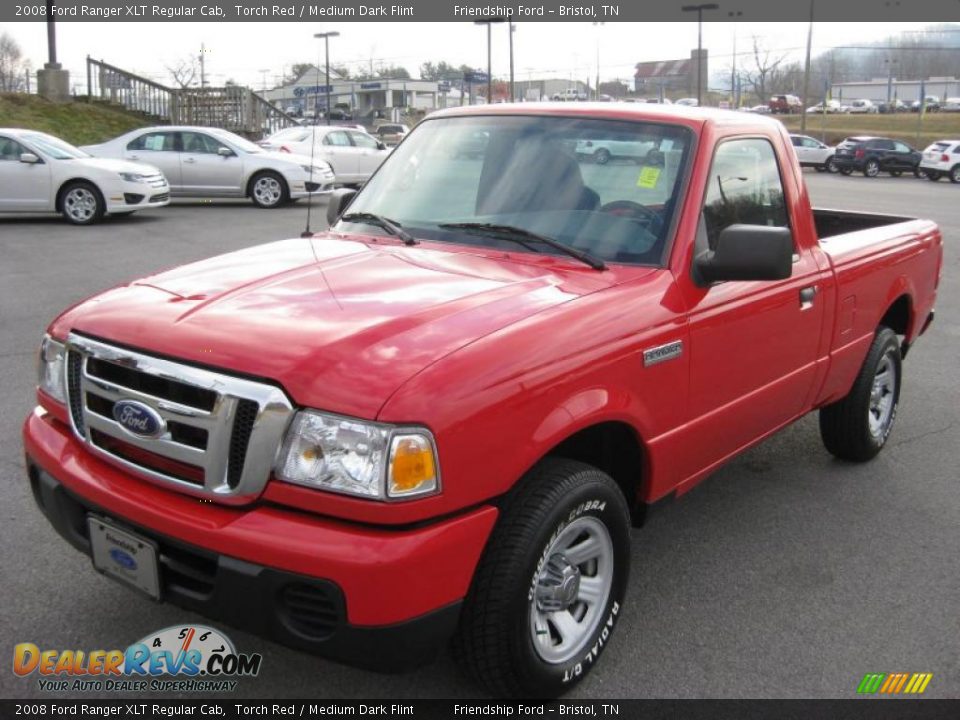 Front 3/4 View of 2008 Ford Ranger XLT Regular Cab Photo #2