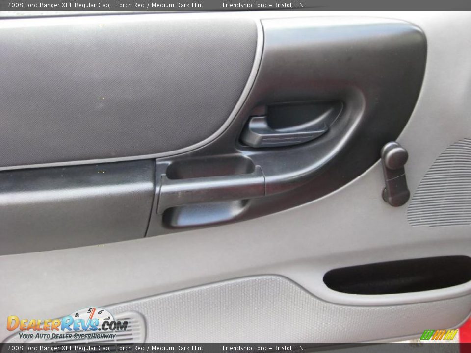 2008 Ford Ranger XLT Regular Cab Torch Red / Medium Dark Flint Photo #15