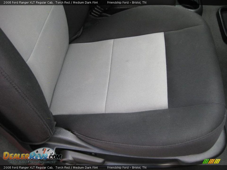 2008 Ford Ranger XLT Regular Cab Torch Red / Medium Dark Flint Photo #17