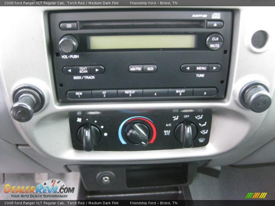Controls of 2008 Ford Ranger XLT Regular Cab Photo #20