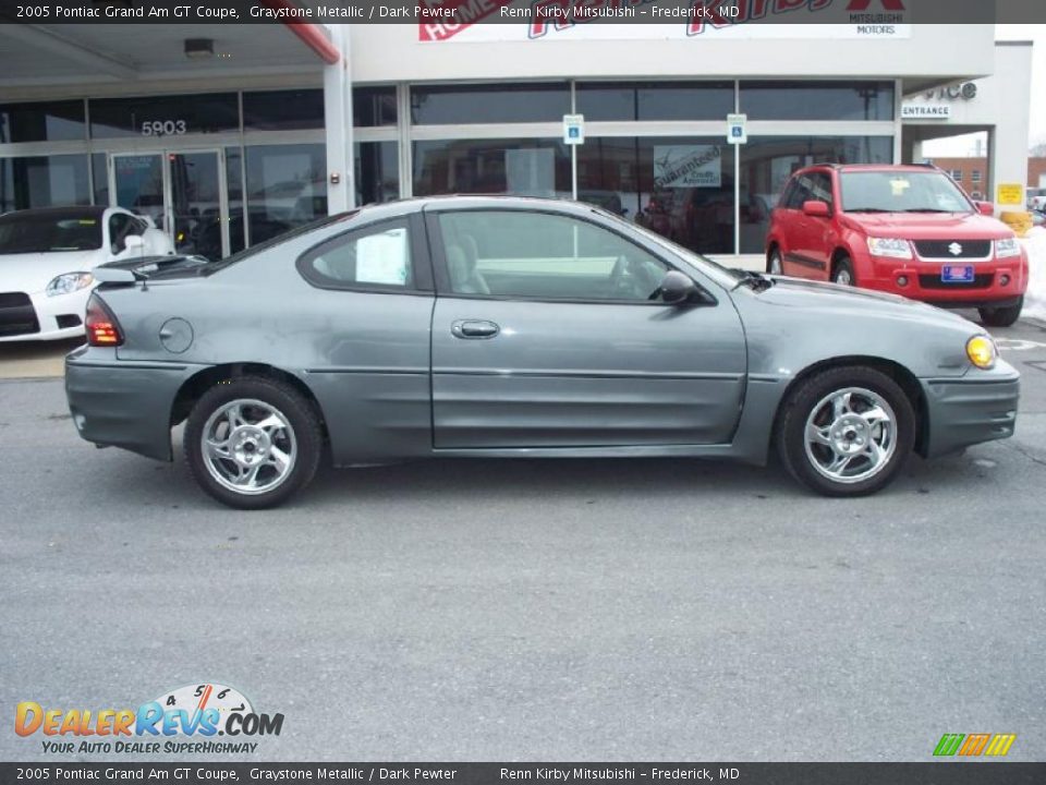 2005 Pontiac Grand Am GT Coupe Graystone Metallic / Dark Pewter Photo #6