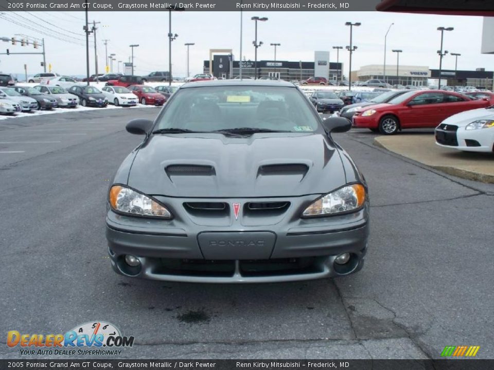 2005 Pontiac Grand Am GT Coupe Graystone Metallic / Dark Pewter Photo #8