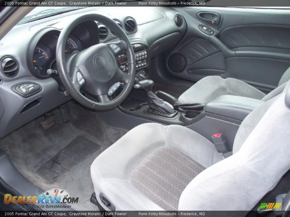2005 Pontiac Grand Am GT Coupe Graystone Metallic / Dark Pewter Photo #11