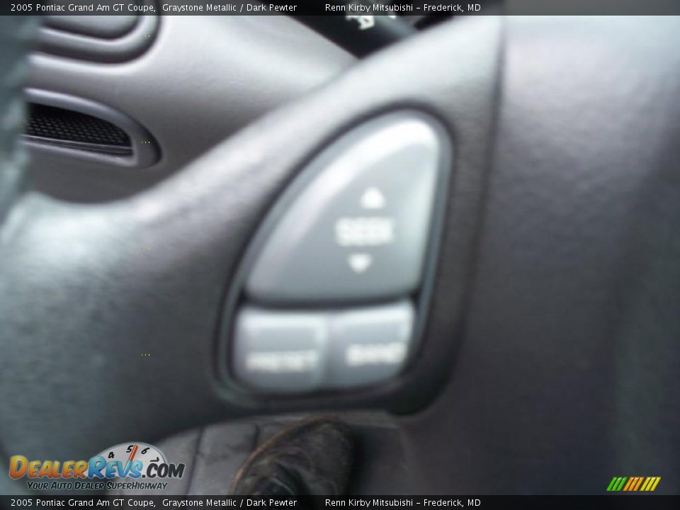 2005 Pontiac Grand Am GT Coupe Graystone Metallic / Dark Pewter Photo #15