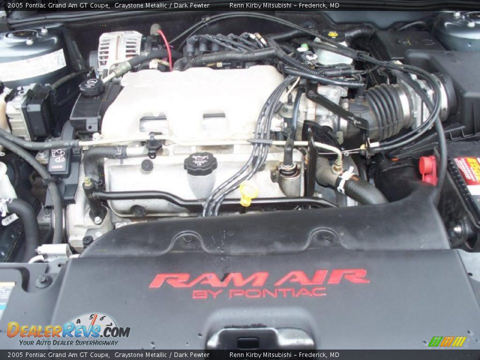 2005 Pontiac Grand Am GT Coupe 3.4 Liter OHV 12-Valve V6 Engine Photo #25
