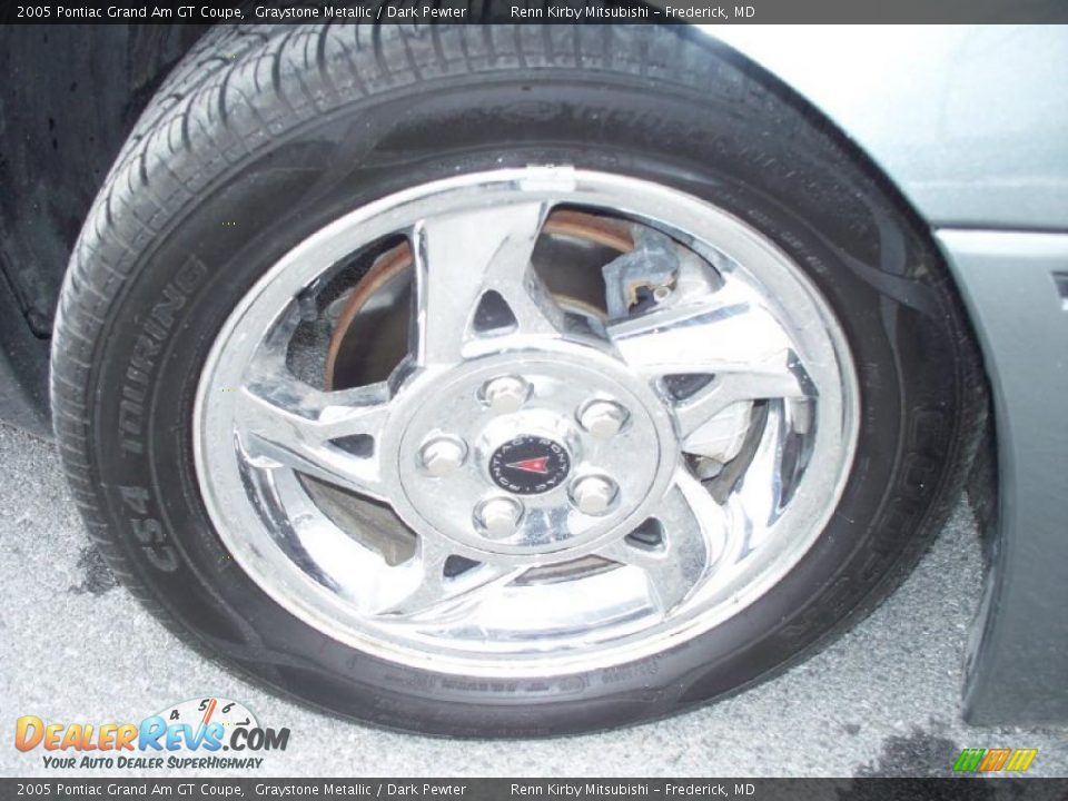 2005 Pontiac Grand Am GT Coupe Graystone Metallic / Dark Pewter Photo #27
