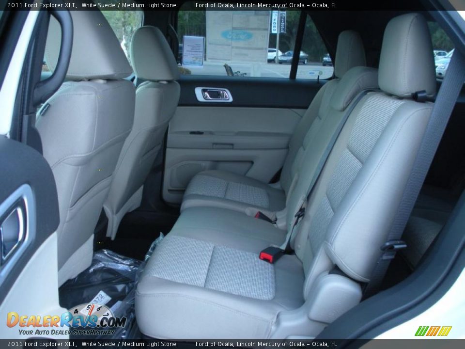 Medium Light Stone Interior - 2011 Ford Explorer XLT Photo #6