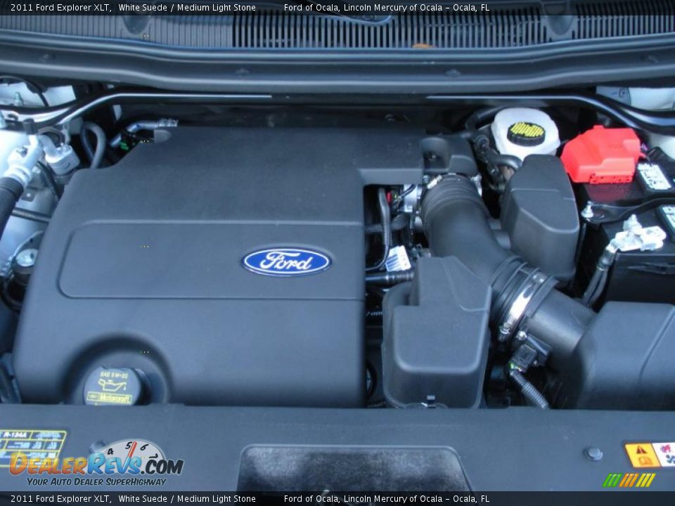 2011 Ford Explorer XLT 3.5 Liter DOHC 24-Valve TiVCT V6 Engine Photo #12