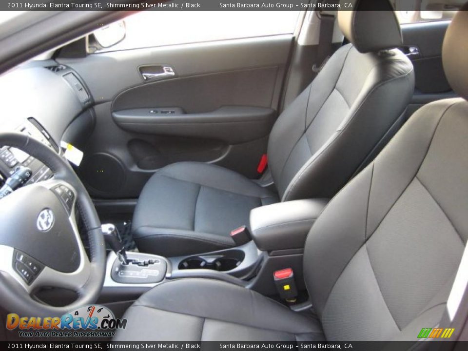 2011 Hyundai Elantra Touring SE Shimmering Silver Metallic / Black Photo #5