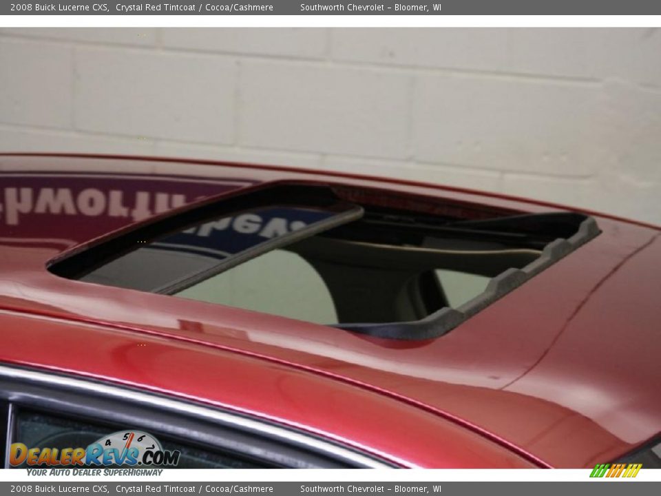 2008 Buick Lucerne CXS Crystal Red Tintcoat / Cocoa/Cashmere Photo #5