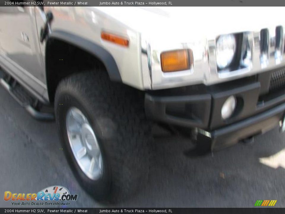 2004 Hummer H2 SUV Pewter Metallic / Wheat Photo #2