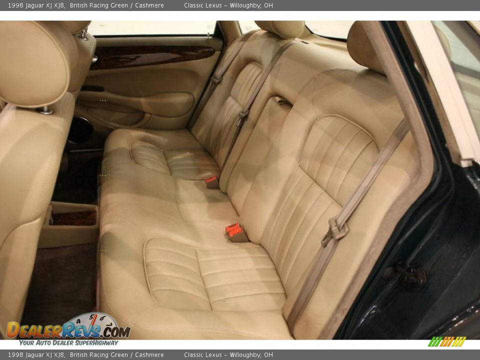 1998 Jaguar XJ XJ8 British Racing Green / Cashmere Photo #21
