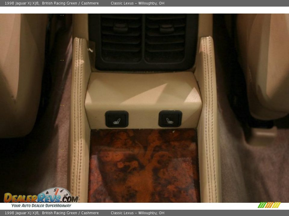 1998 Jaguar XJ XJ8 British Racing Green / Cashmere Photo #24