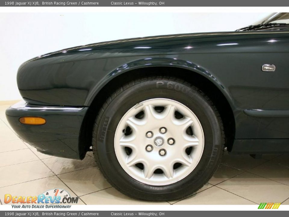 1998 Jaguar XJ XJ8 British Racing Green / Cashmere Photo #28