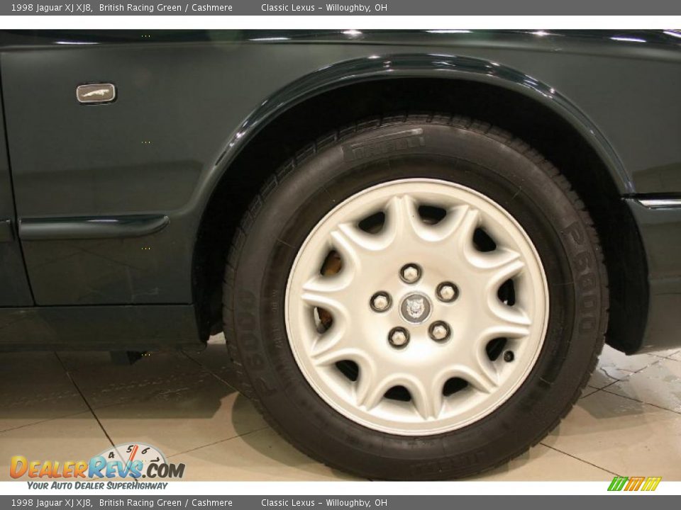 1998 Jaguar XJ XJ8 British Racing Green / Cashmere Photo #29