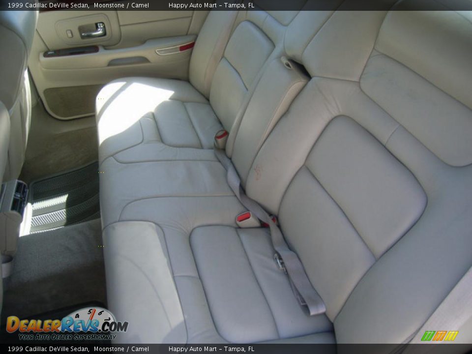 1999 Cadillac DeVille Sedan Moonstone / Camel Photo #13