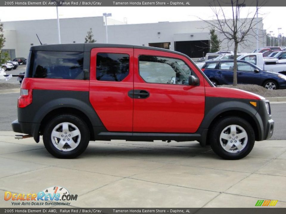 2005 Honda element ex red #5