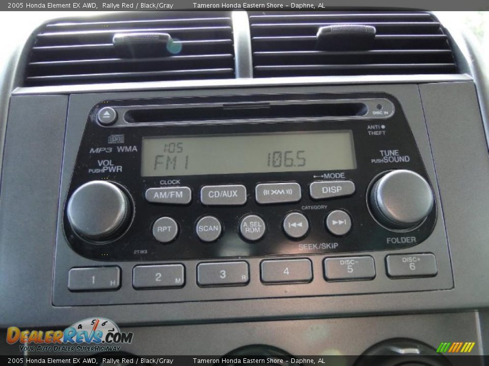 Controls of 2005 Honda Element EX AWD Photo #21