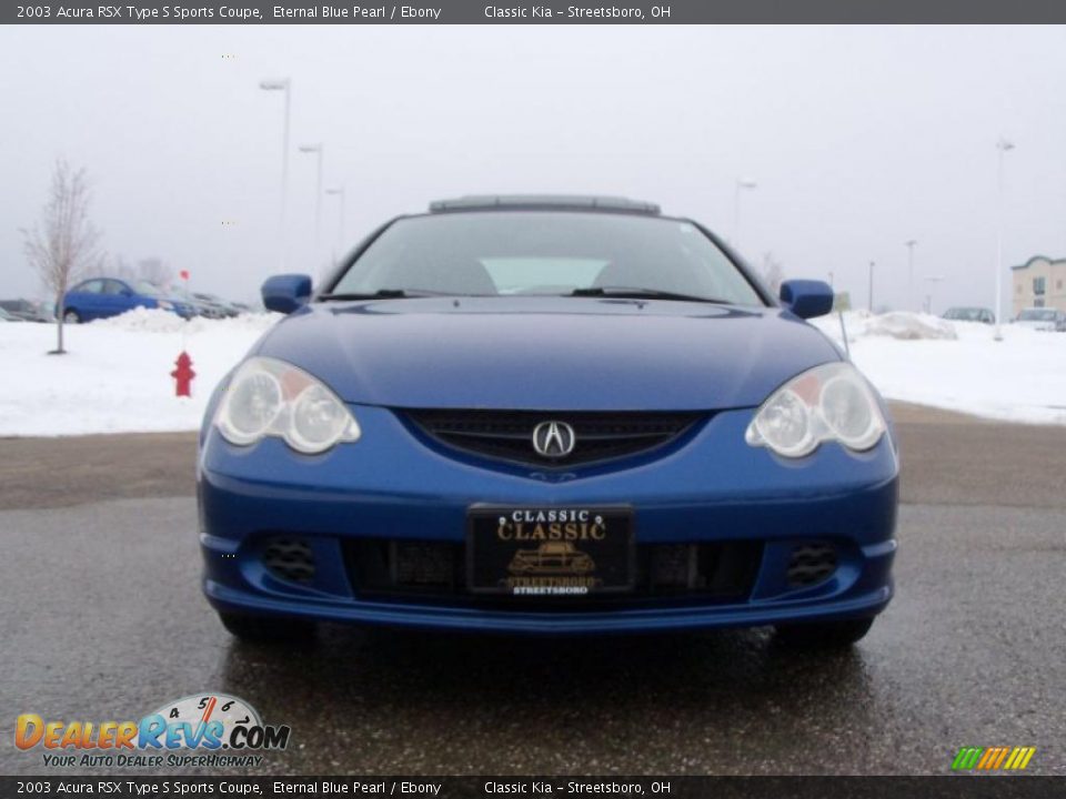2003 Acura RSX Type S Sports Coupe Eternal Blue Pearl / Ebony Photo #2