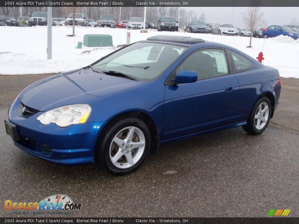 Eternal Blue Pearl 2003 Acura RSX Type S Sports Coupe Photo #3
