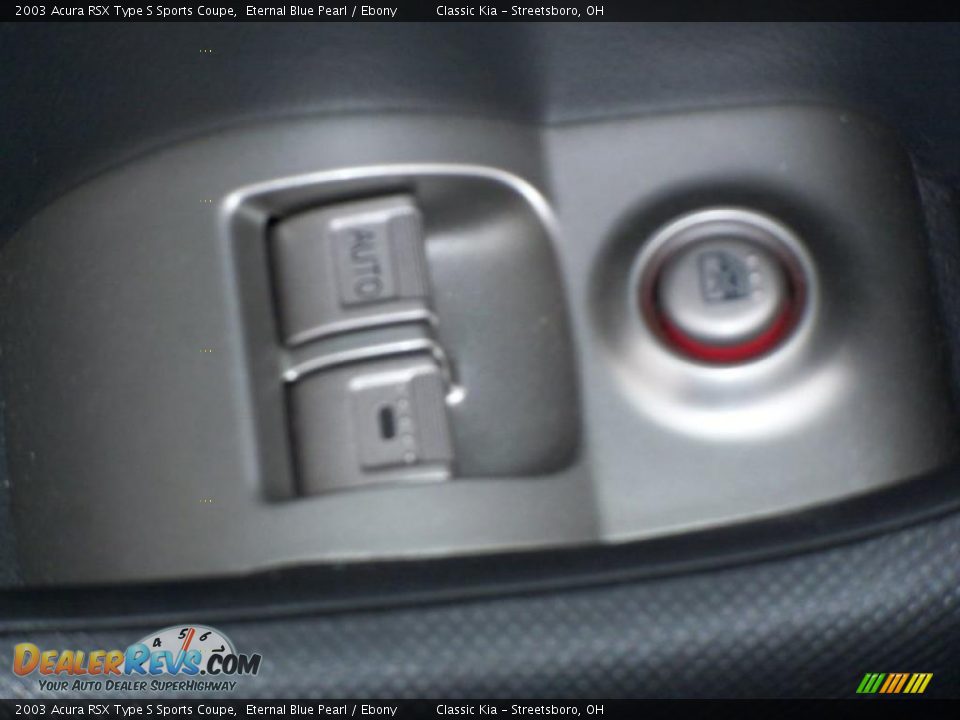 2003 Acura RSX Type S Sports Coupe Eternal Blue Pearl / Ebony Photo #9