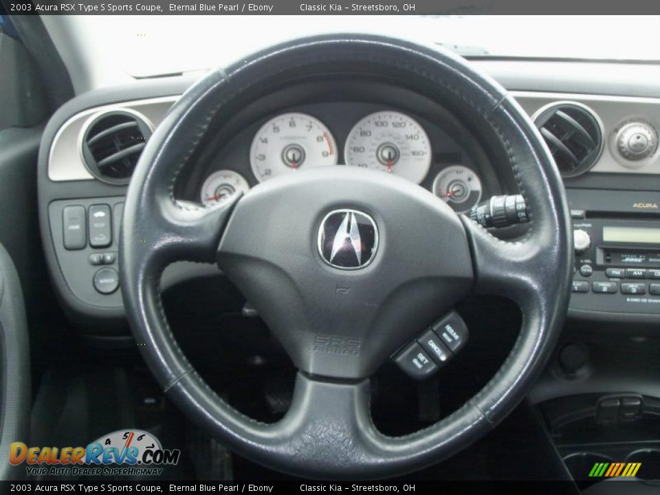 2003 Acura RSX Type S Sports Coupe Steering Wheel Photo #14