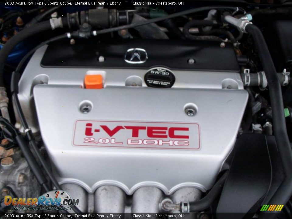 2003 Acura RSX Type S Sports Coupe 2.0 Liter DOHC 16-Valve i-VTEC 4 Cylinder Engine Photo #22