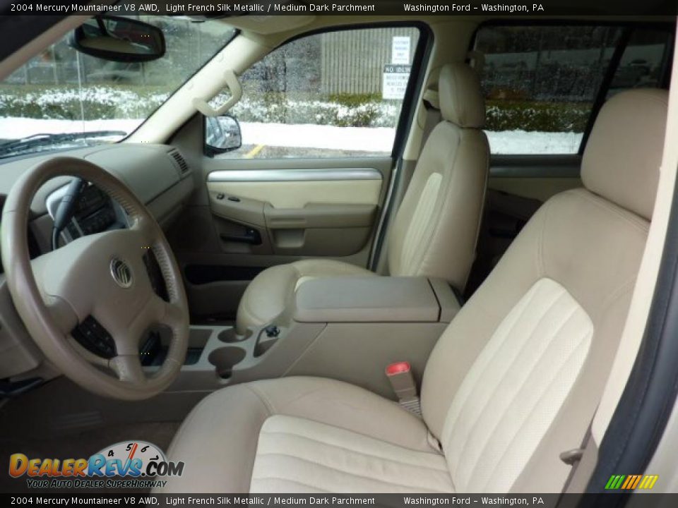 Medium Dark Parchment Interior - 2004 Mercury Mountaineer V8 AWD Photo #10