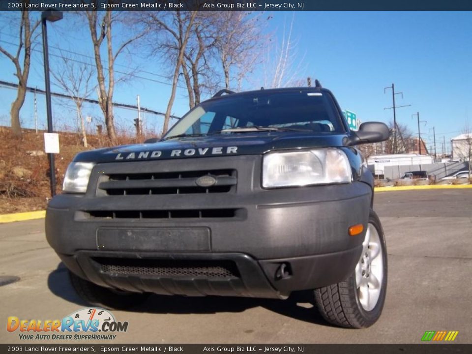 2003 Land Rover Freelander S Epsom Green Metallic / Black Photo #2